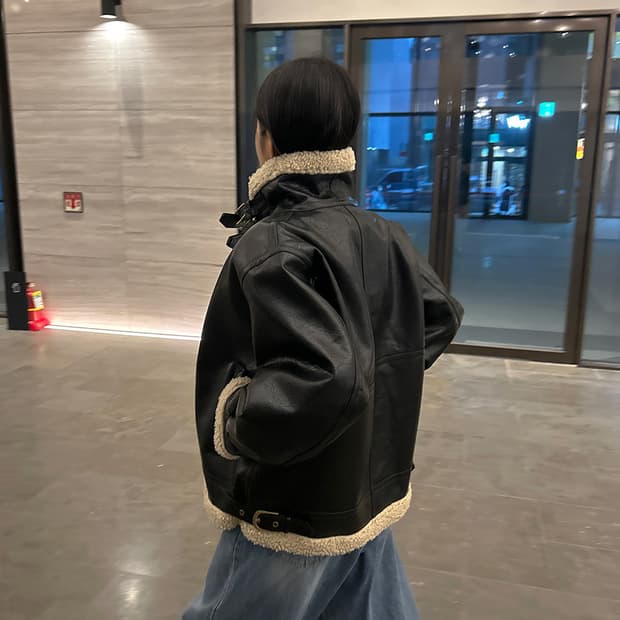 포터 빈티지 무스탕