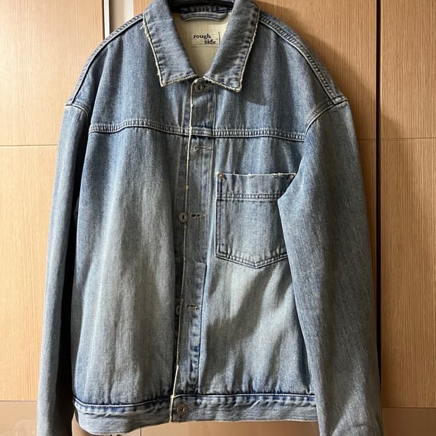 러프사이드 연청 데님자켓 1사이즈 팝니다