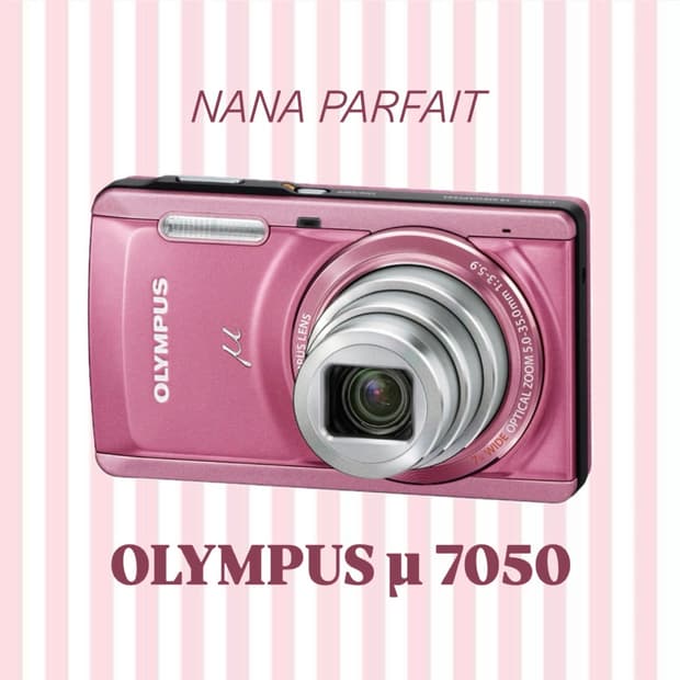 작례있음💖올림푸스 뮤 7050 핑크 Olympus μ 빈티지 디카