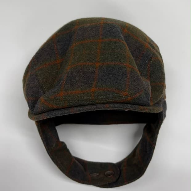 캉골 트위드 부가티 울 이태리 헌팅캡
