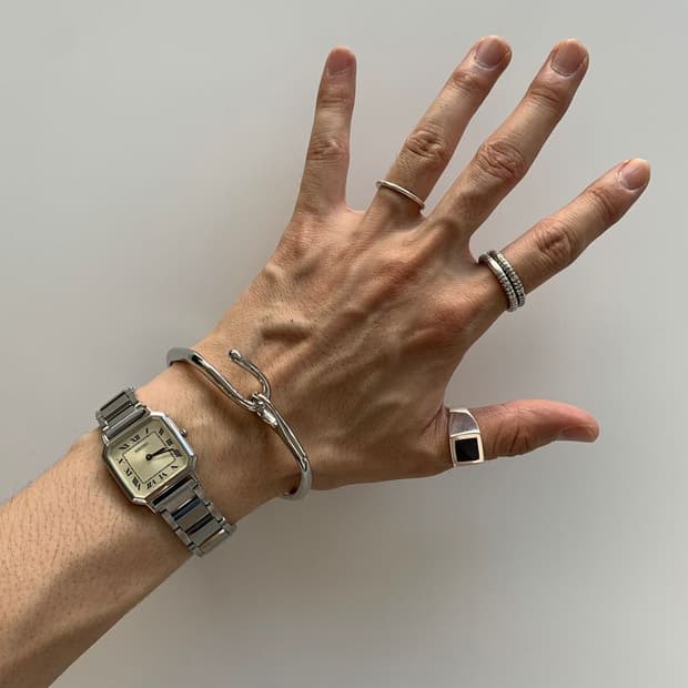 SILVER BRANCH BRACELET 은가지 팔찌