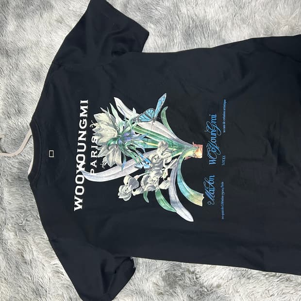 23ss 우영미 플라워 반팔 46