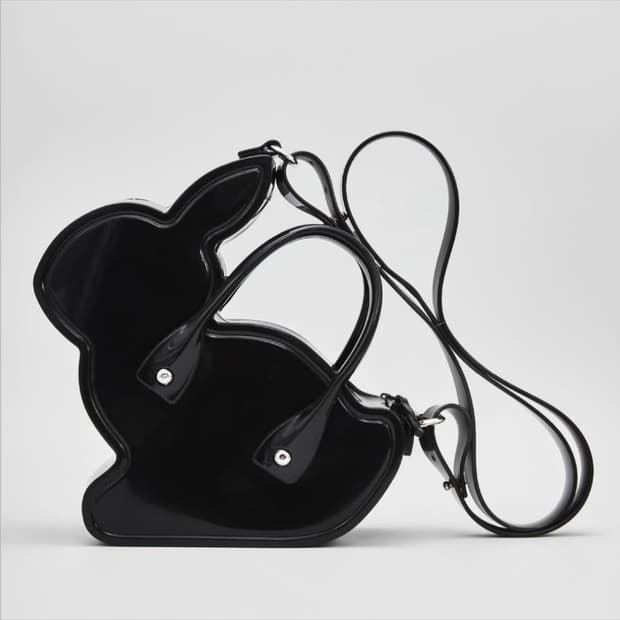 꼼데가르송 걸 멜리사 25fw 토끼백 블랙