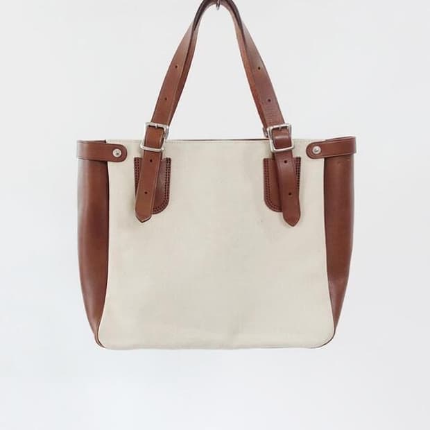 포터 헤비 캔버스 토트백 
