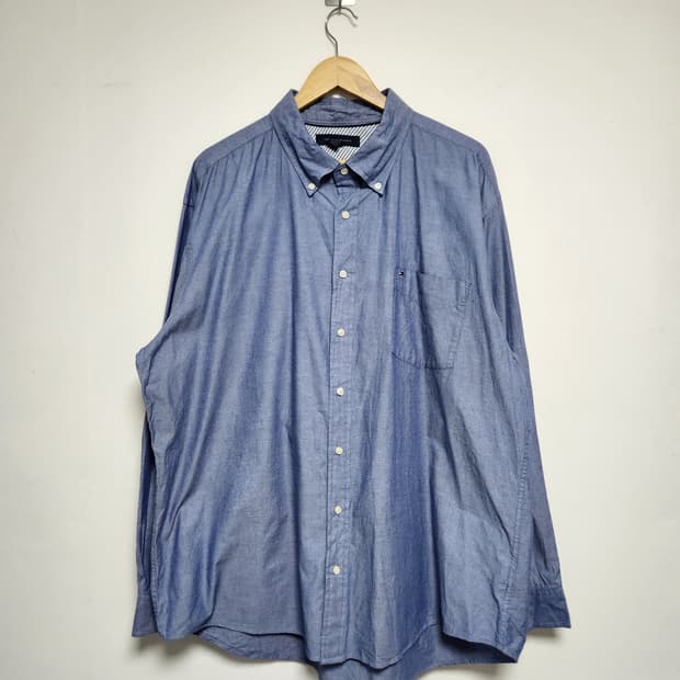 타미힐피거Tommy 코튼 셔츠 XXL - S156