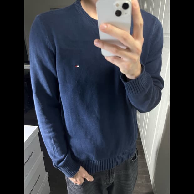[95] TOMMYHILFIGER 타미힐피거 코튼 니트