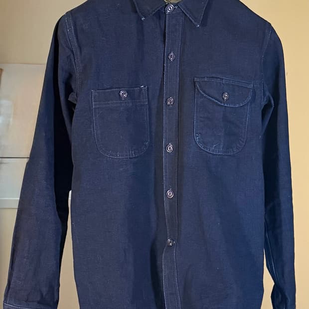 Rogue Territory RGT 인디고 오버셔츠 M (USA)