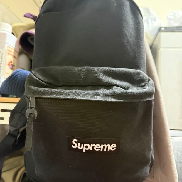슈프림 캔버스 백팩