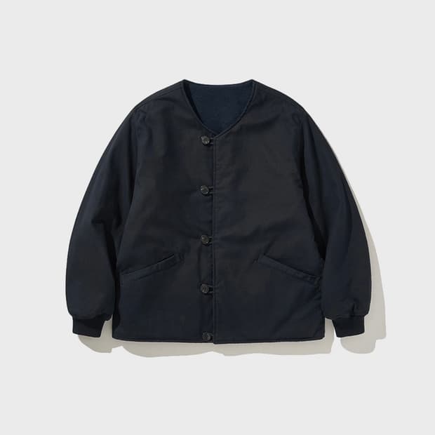 마이라이브러리 보이후드 리버시블 라이너 자켓 M