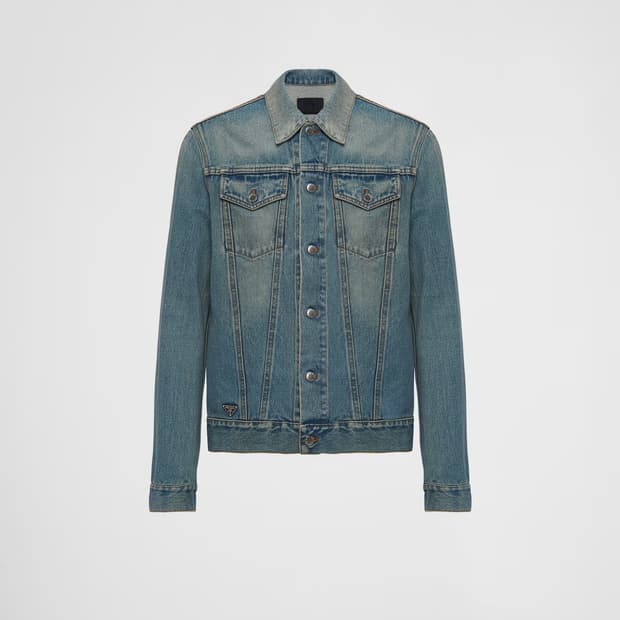 프라다 23SS 데님 트러커 자켓