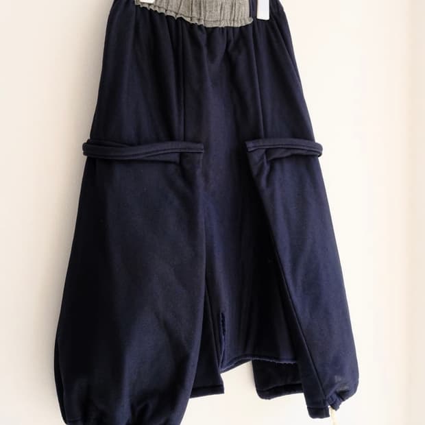 꼼데가르송 투웨이 사루엘 스커트 팬츠