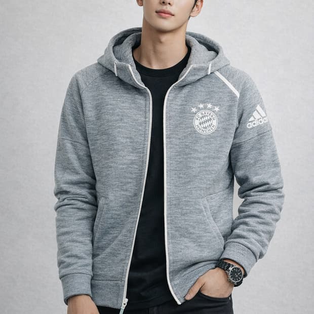 아디다스(adidas) FC 바이에른 뮌헨 앤섬 후드 자켓