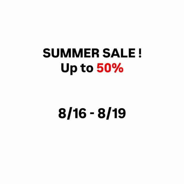 시즌 오프 세일 up to 50%