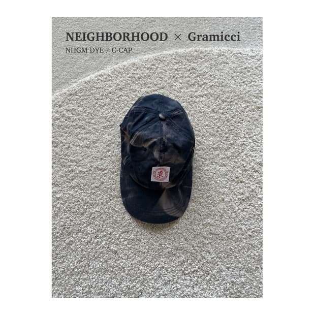 네이버후드 x 그라미치 NHGM DYE / C-CAP