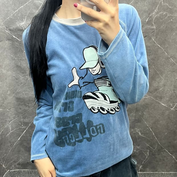 자수 롱슬리브 s277