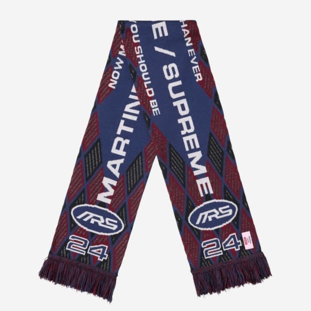 24FW 슈프림 x 마틴로즈 스카프 블루