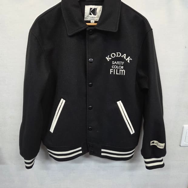 코닥 코다컬러 울 바시티자켓 L