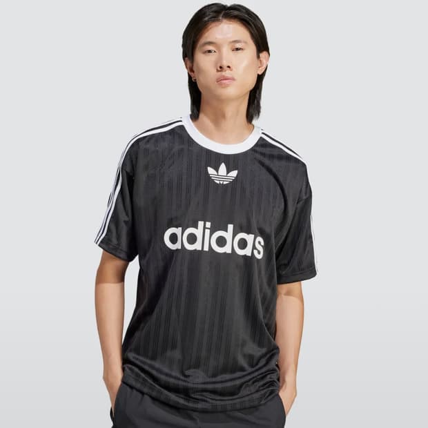 아디다스 풋볼 티셔츠 블랙