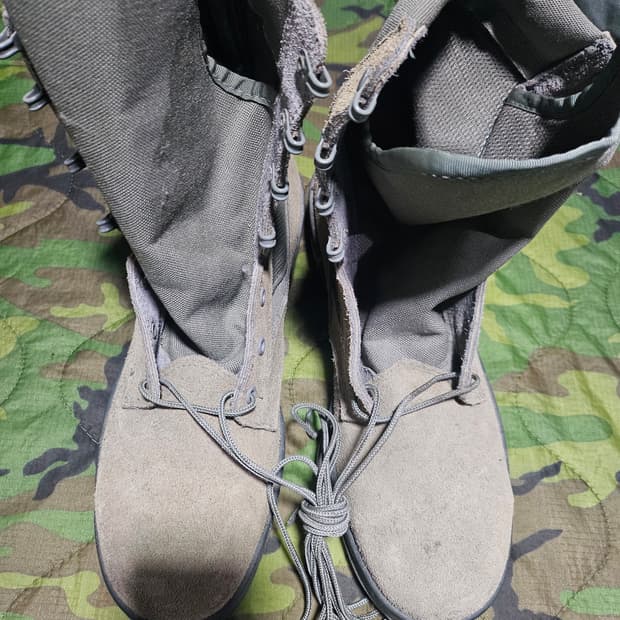 미군오리지날 공군스틸토 작없화 신품10R