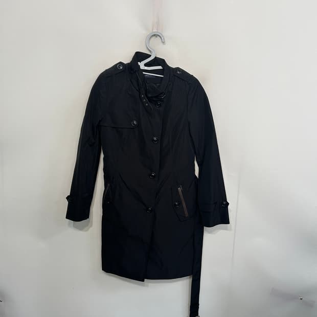 헤지스 여성 트렌치코트 85 블랙