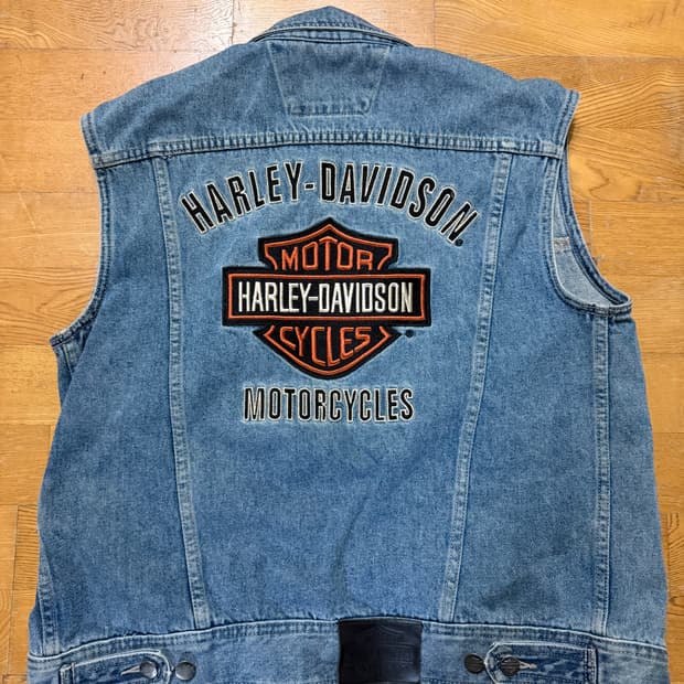 할리데이비슨 청베스트 정품