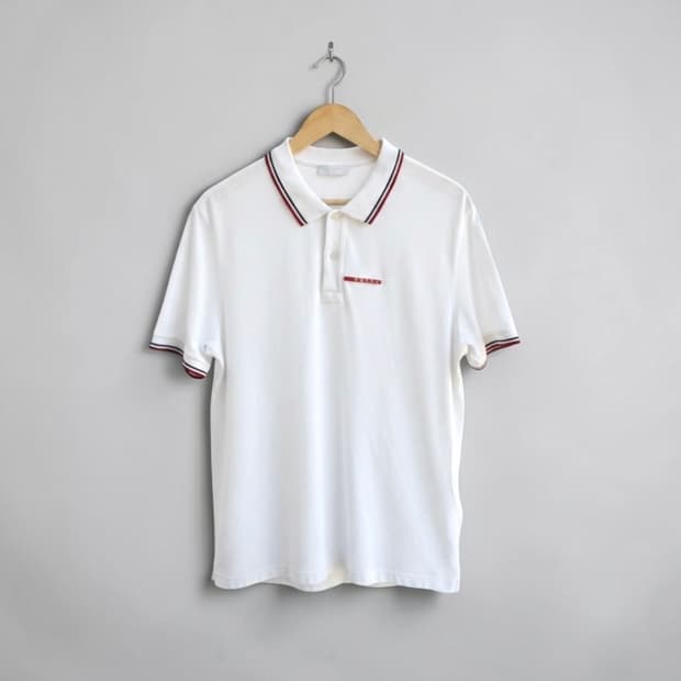 .105/ 프라다 레드탭 라이닝 PK 반팔