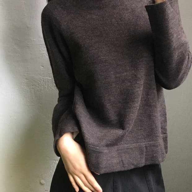 Y’s 요지야마모토 브라운 롱슬리브