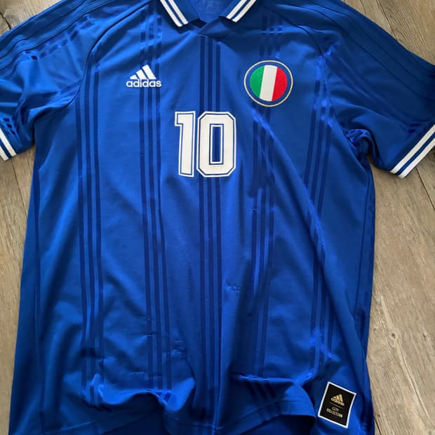     아디다스 10번 블루 져지 (이탈리아 감성 / ROMA)
