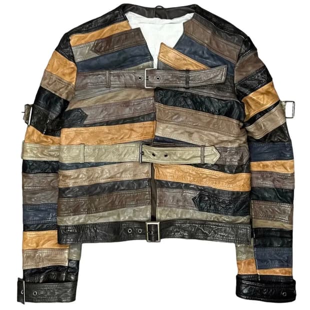 [L] h&m 마르지엘라 벨트 자켓