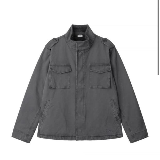 (구해요) 어스지구 필드자켓 차콜