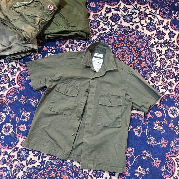 에스피오나지 Hilt Fatigue 워크웨어 반팔 자켓 S size