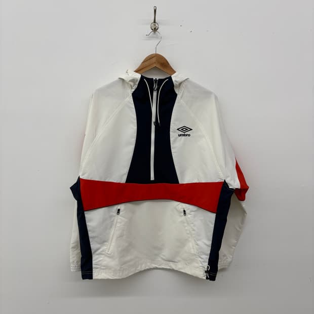 엄브로 컬러블록 아노락 바람막이 남성XL