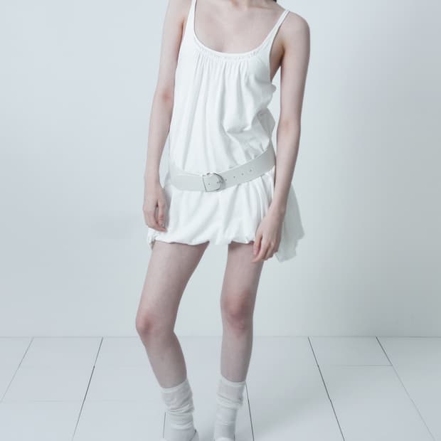 세릭 벌룬 BALLOON SLEEVELESS DRESS / IVORY