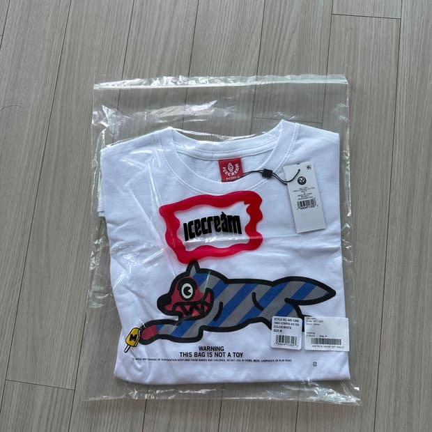 [M] BBC Icecream 러닝독 티셔츠