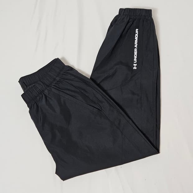 언더아머 러닝 기능성 조거팬츠 나일론 경량 런 바지 트레이닝 M 민트급