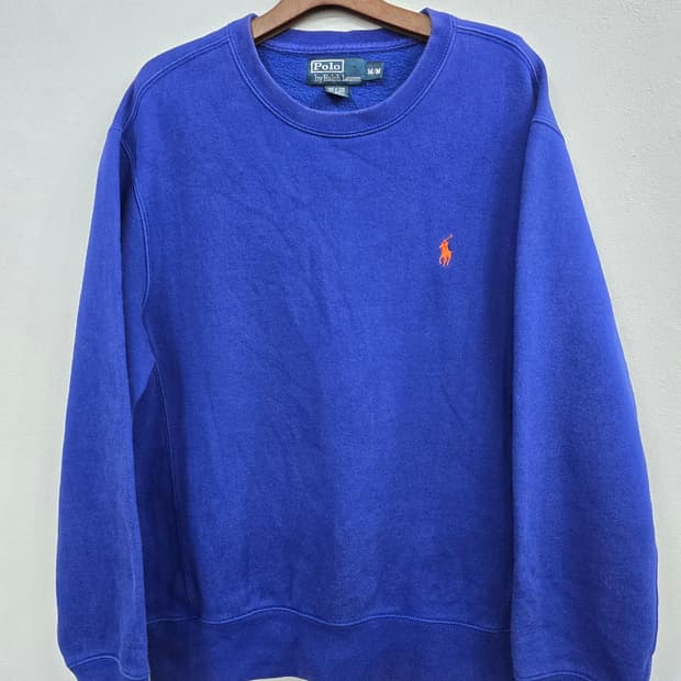 폴로 랄프로렌 블루 맨투맨 M/M