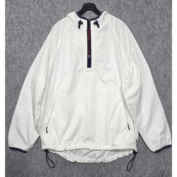 폴로 랄프로렌 스포츠 폴로 스포츠 반집업 후드 아노락 웜업 105