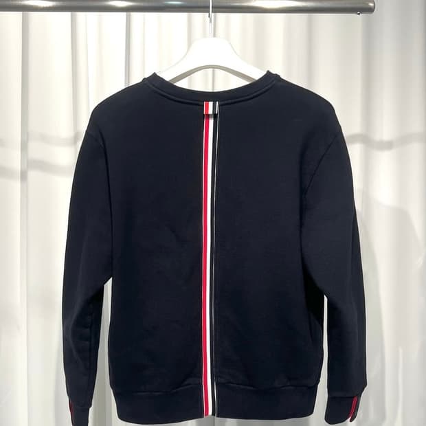 [5사이즈] 톰브라운 백삼선 맨투맨