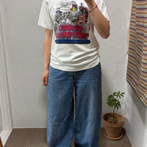 90‘s 싱글스티치 반팔티셔츠