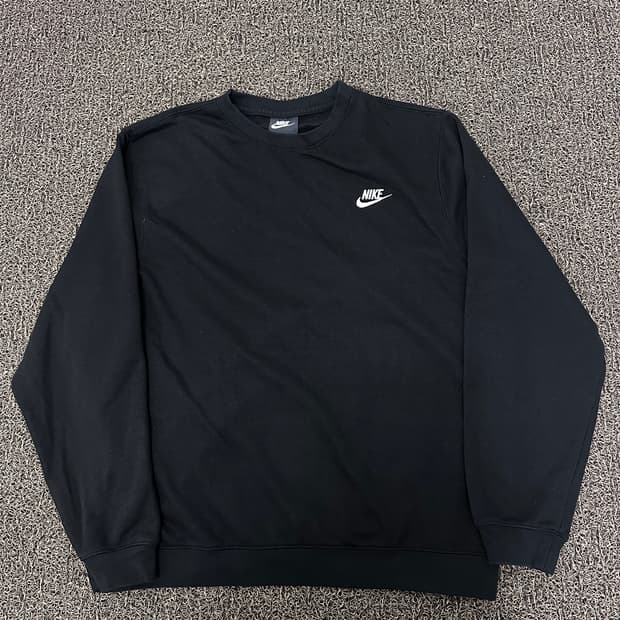 NIKE 나이키 맨투맨 블랙 2XL