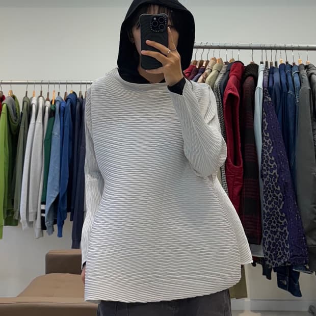 이세이미야케 플리츠 플리즈 긴팔
