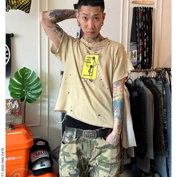 90s Porn Star Destroyed Boro Custom Tee