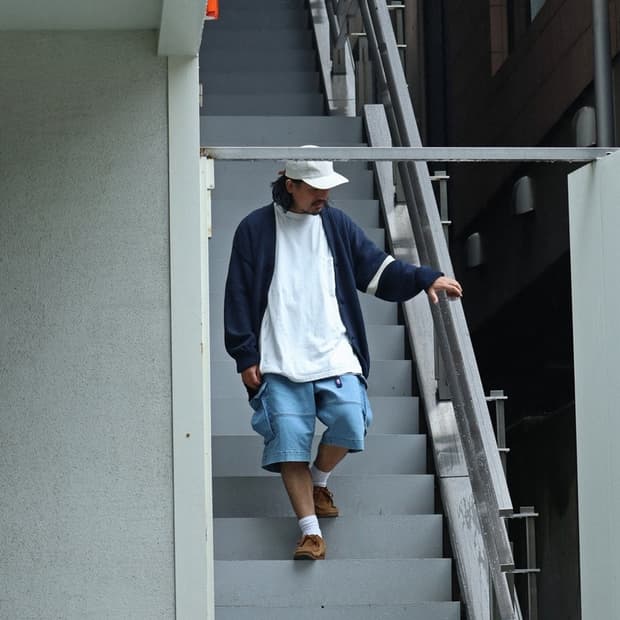 나나미카 페이퍼 니트 가디건