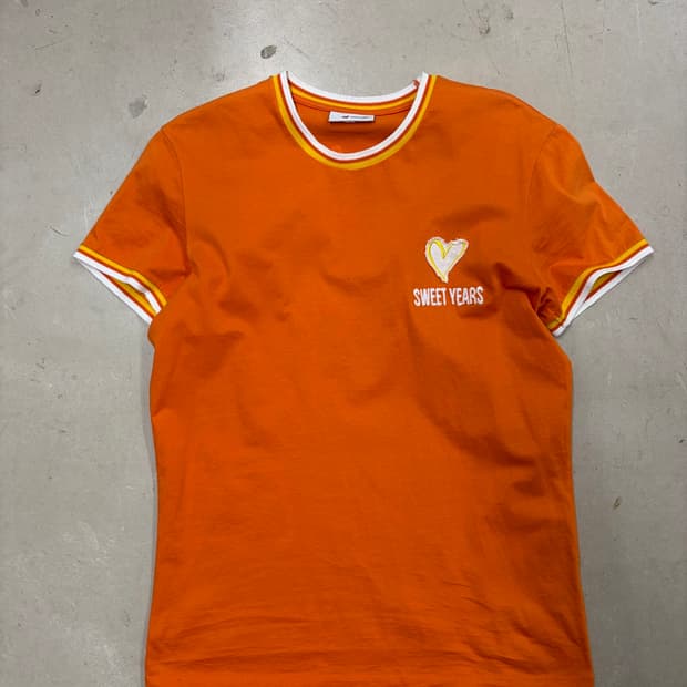스위트 이어스 젤라테리아 티셔츠 M Orange