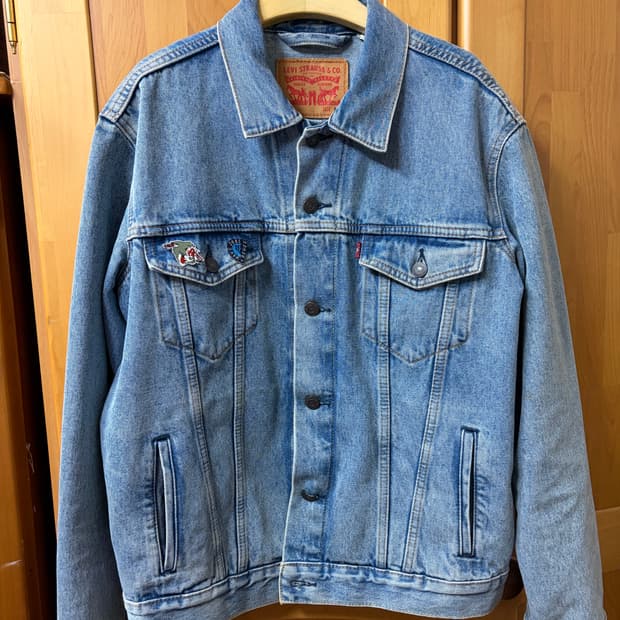 (M) 리바이스 청자켓