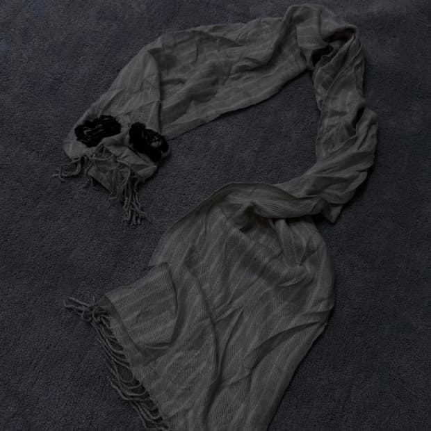 Vintage v-kei mood "roses" muffler