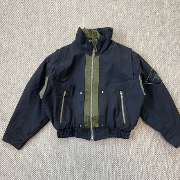 스텝크로스 하이넥 패디드 필드 자켓