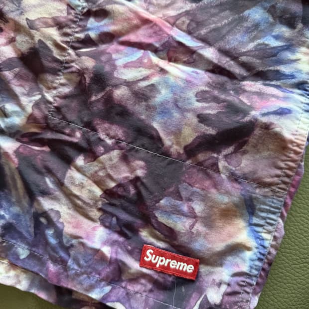 슈프림 스몰박스로고 워터쇼츠팬츠 S