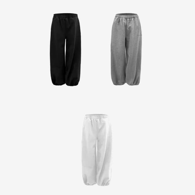 새상품) 오도어 몰리조거 블랙 기모 