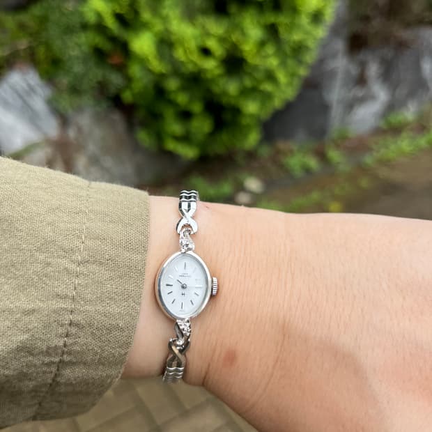 빈티지 레이디해밀턴 14k 수동시계 1970년 각인